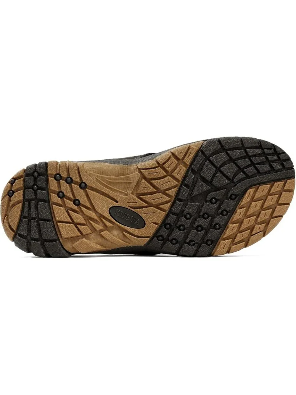 Men's Dark Brown Beach Flip-Flops Water Outdoor Athletic Thong Sandal Slipper